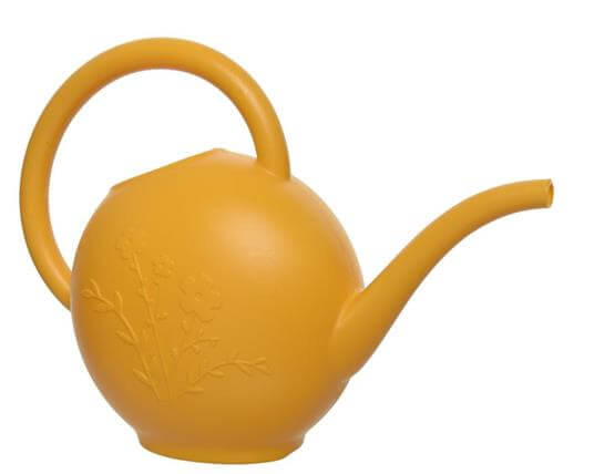 Watering Can 33X13X24Cm Matt Yellow 1,8Lt