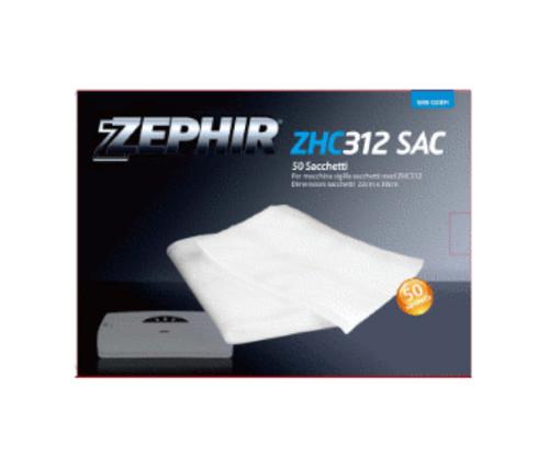 Zephir – 50 Beutel für Vakuumierer 22 x 30 cm – ZHC312SACC für perfekte Lebensmittelkonservierung.