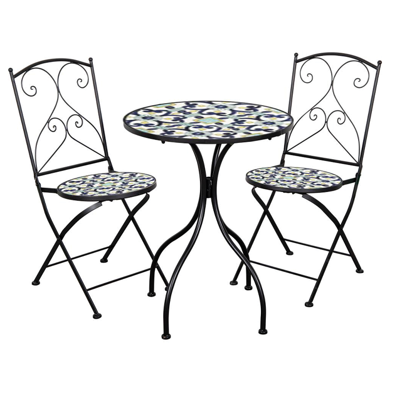 Table set plus 2 Modica chairs