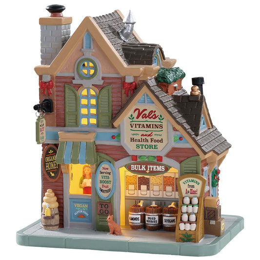 Val's Vitamins & Health Food Store - Christmas Village