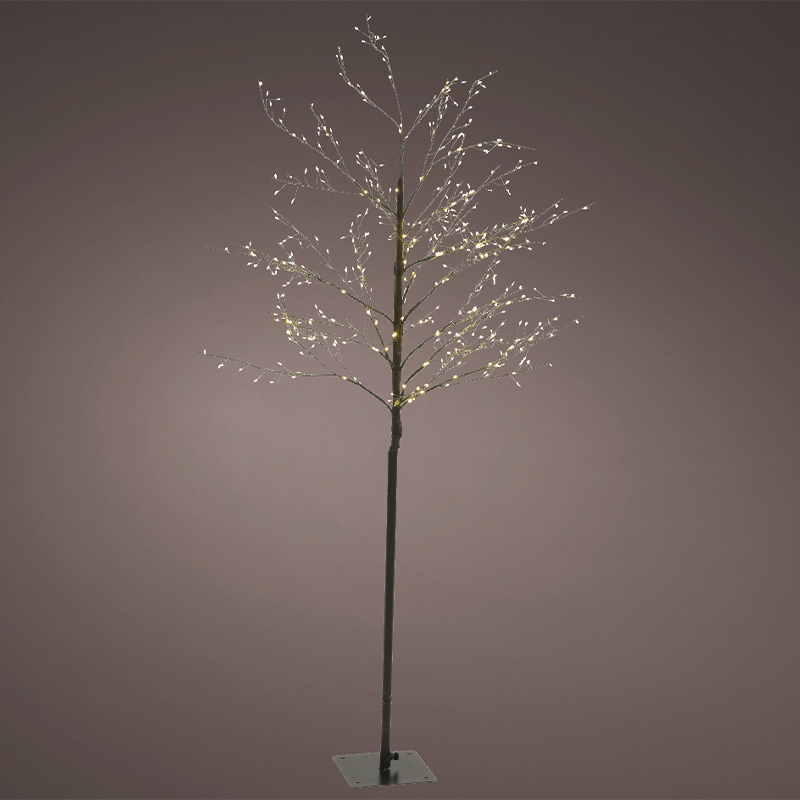 Árbol de Navidad con 720 LEDs externos - internos H180 x Ø40