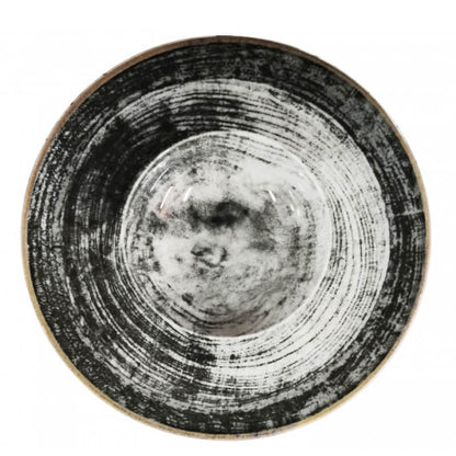 Round bowl Napoli Black 27cm Saturnia