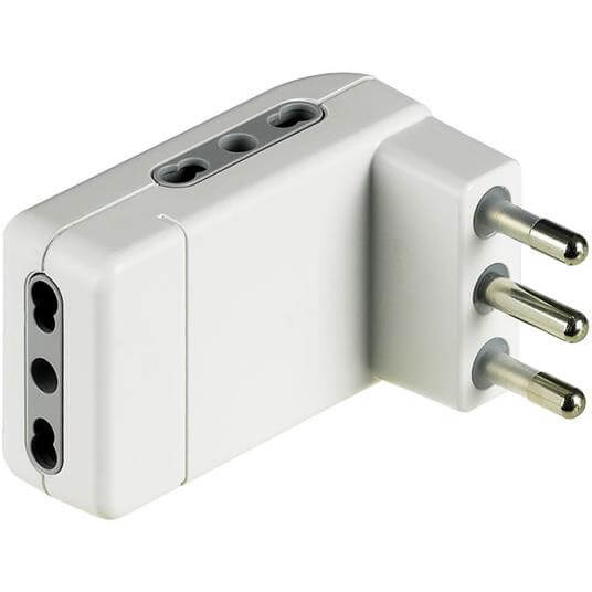 Bticino S3606De Adapter For Power Socket Type L (It) White