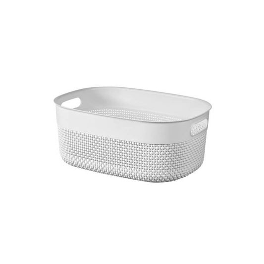 Contenedor Kis Filo Cestas S Blanco Cm22X27X15H