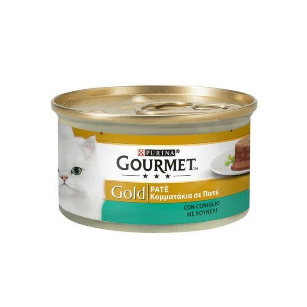 Gourmet Gold Patè rabbit Purina 85 grams