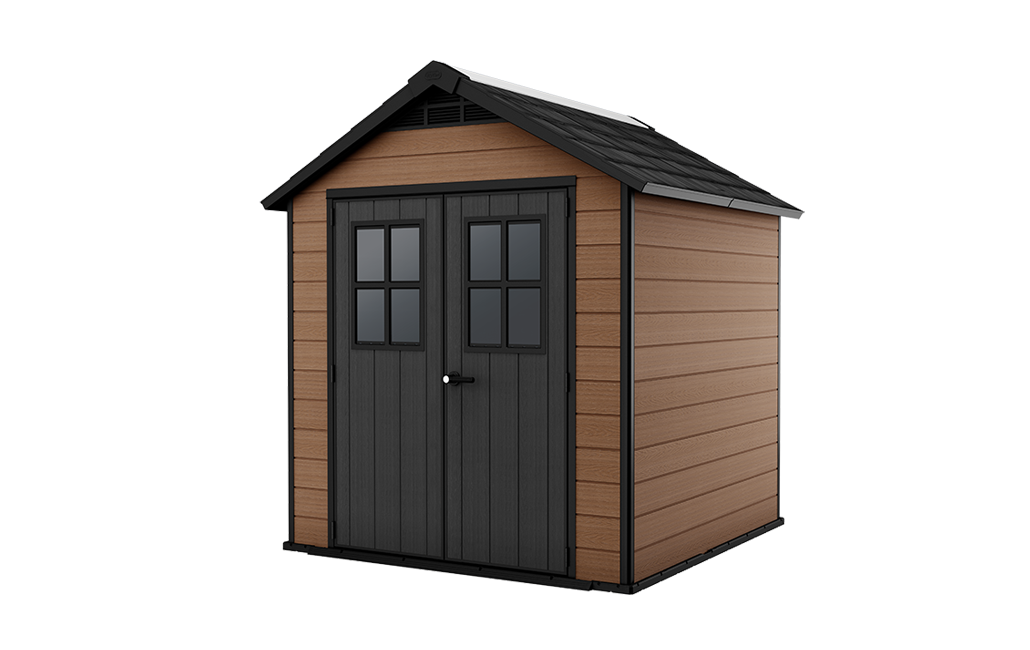 Classic Garden Shed Newton 757 Evotech by Keter - H252.0 x W228.0 x D223.5 cm