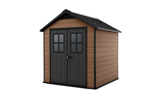 Classic Garden Shed Newton 757 Evotech by Keter - H252.0 x W228.0 x D223.5 cm