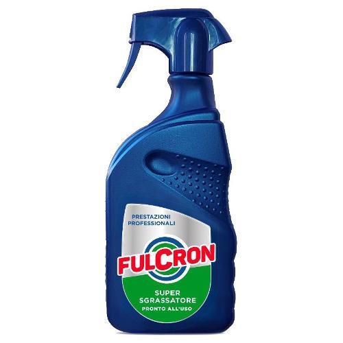 Spray desengrasante multiusos FULCRON Super, botella de vape de 750 ml, fabricado en 1980.