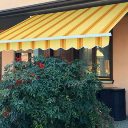 Awning fixed inclination Beige and Ocher ITACA 250x200 cm