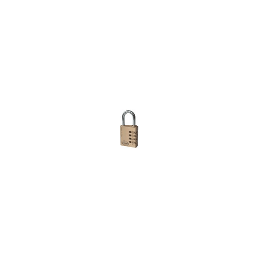 Corbin Combination Padlock Brass Chrome Arch Mm 40