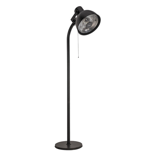 Outdoor Halogen Floor Standing Heater - Direct Radiant Heating - 800W/1200W/2000W - IP24 - 470x2470x880 mm