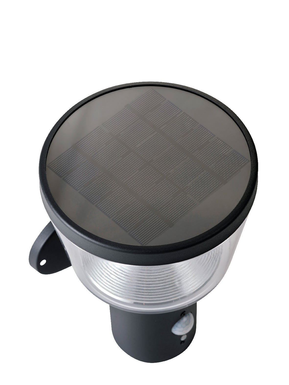 Solar wall lamp in stainless steel