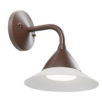 Applique Led 20W 4000K linea petunia corten