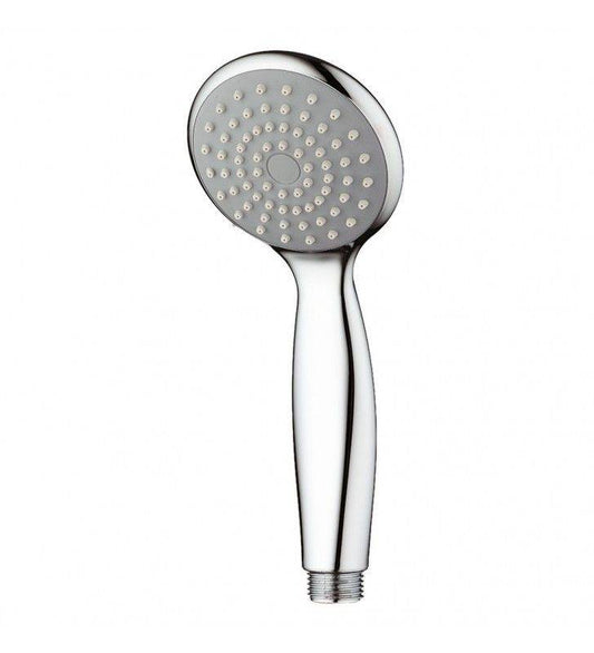 Keros chromed hand shower with single jet anti-limescale technology.