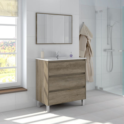 Mueble de Baño 3 Cajones Dakota/Drake (Para montar)