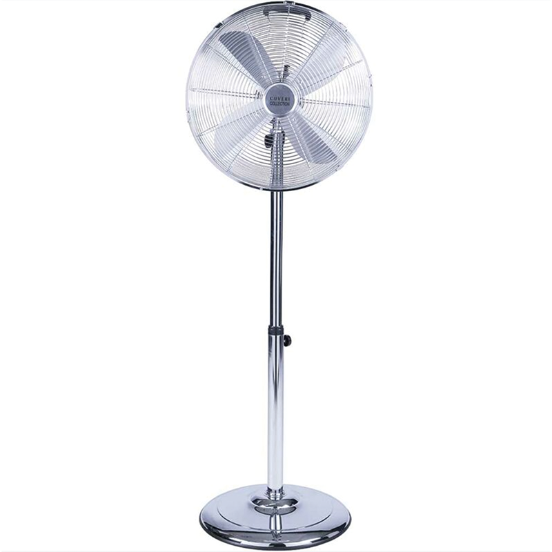 Column Fan Stainless Steel 50W 40cm 3 Adjustable Speed Chrome