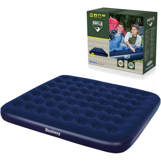 Double Flocked Inflatable Mattress 191x140cm