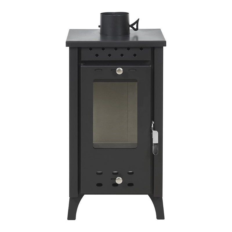 Wood stove MG100 MATILDE Black 8,5 Kw L33xp38,5xh74