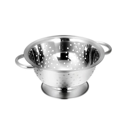 Stainless steel GrandChef colander with base D24 cm