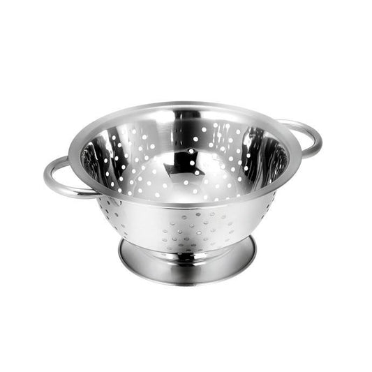 Colador GrandChef de acero inoxidable con base D24 cm