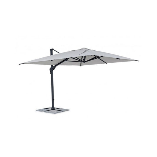 Garden umbrella with 360° arm INES 300x400x h265 cm