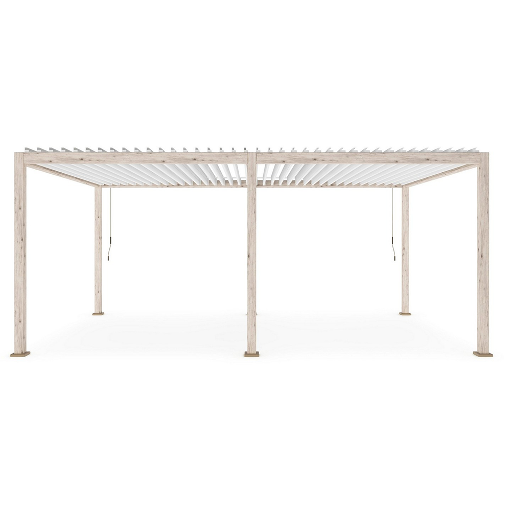 Pérgola Ocean 3.6X6 Rústica-Bianco Iperbriko