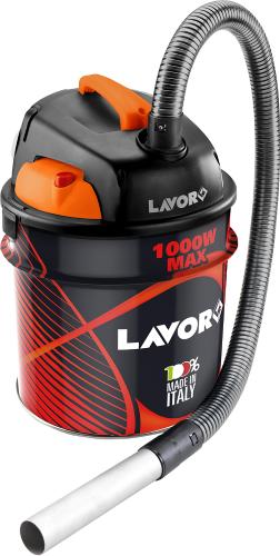 Lavor Ashley 901 - Silenced 18 liter ash vacuum cleaner for vacuuming ash from fireplaces and stoves with 1000W power.