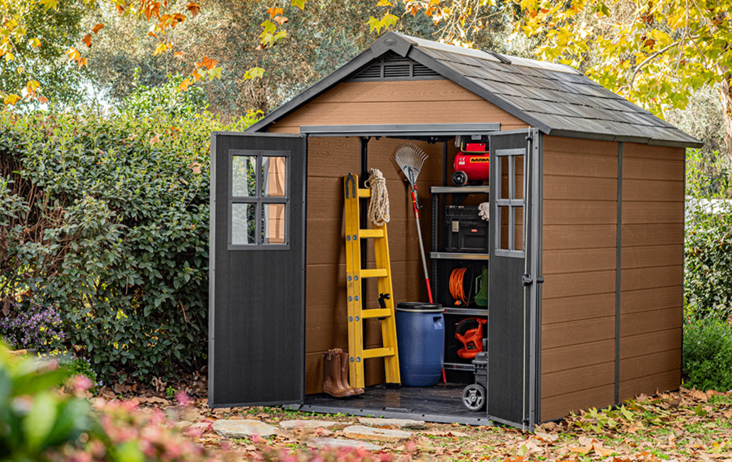 Classic Garden Shed Newton 759 by Keter - H252.0cm x W287.0cm x D228.0cm