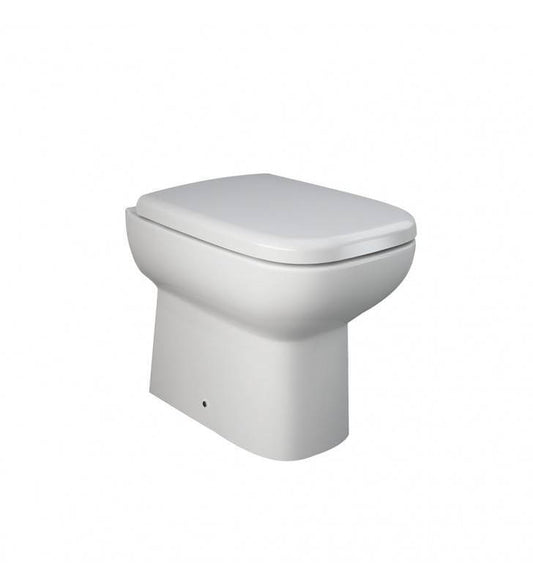 Floor standing toilet - River series, flush-to-wall installation