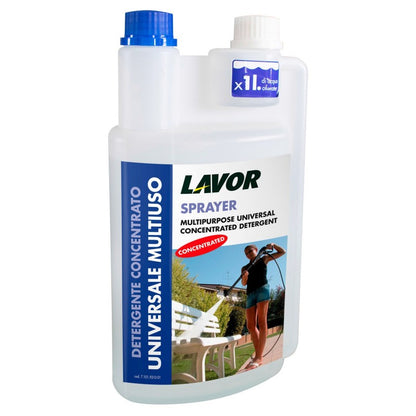 Limpiador universal de alto rendimiento Lavor 00100048, formato de 1 litro.