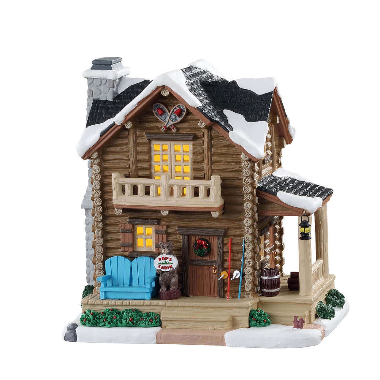 Gemütliche Hütte für Weihnachtsdorf - Pop's Cabin