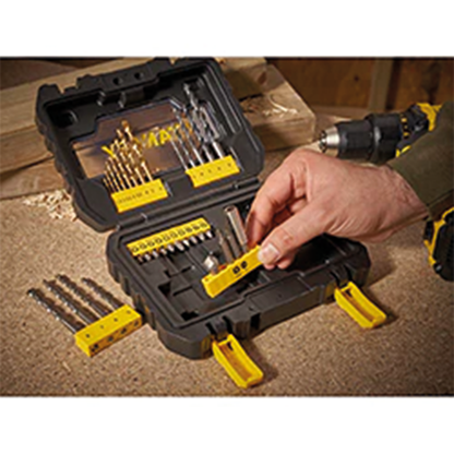 31-piece set for drilling and screwing STANLEY®