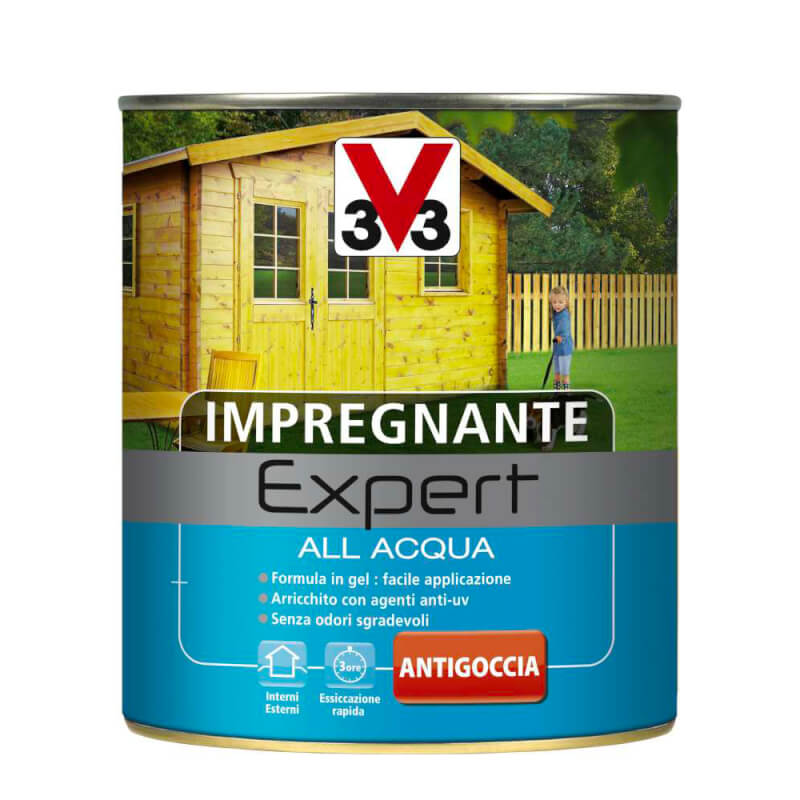 Dark chestnut water-based stain 2.5L - Expert