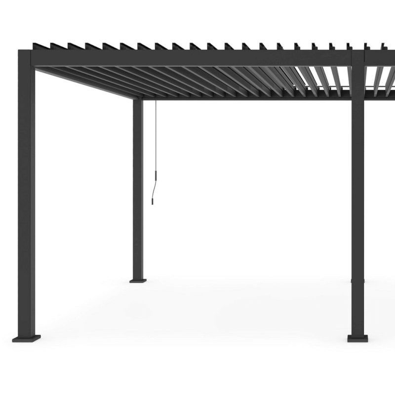 Ocean Antracite Pergola 3,6 x 6 Meter