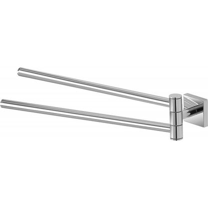 Chrome jointed towel rail 39 cm - Feridras