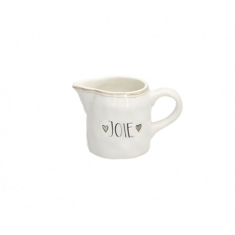 Creamer 250 Cc Amour Stoneware White