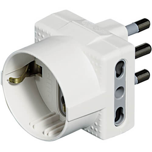 Adaptador Bticino Tris 10/16A