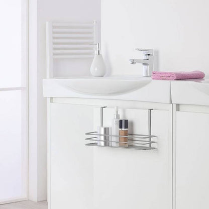 Francy - Low rectangular shelf with hooks: elegance and functionality