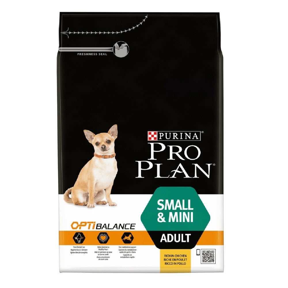 Pro Plan Small & Mini Optibalance Hund mit Huhn Purina 3 Kilogramm