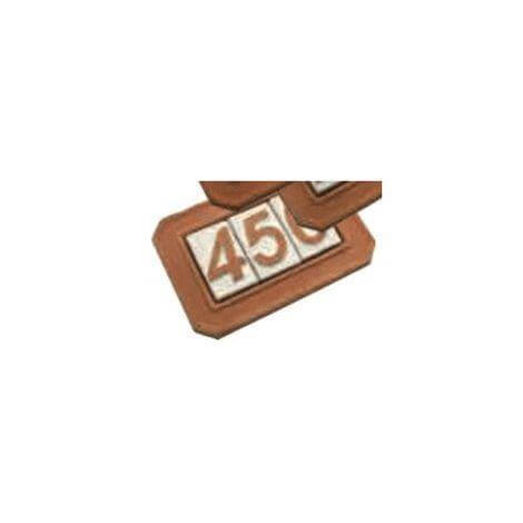 Terracotta Three Digit Frame For Numbers Home Garden Decoration