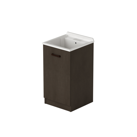 Mueble lavabo 1 puerta Color barro Al86x47x50cm