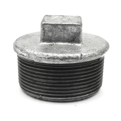 Galvanized Male Cap