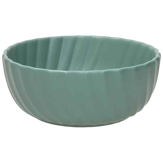 Aruba Stoneware Green Salad Bowl 20 Cm