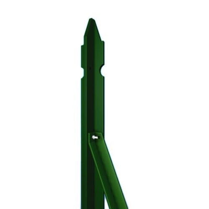 Green plastic arrow 150h cm