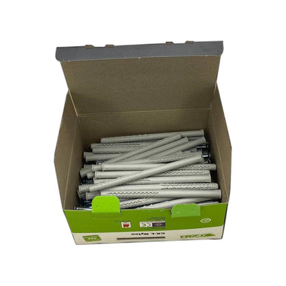 Nylon anchor 8x140 mm T30 - Pack of 50 pieces