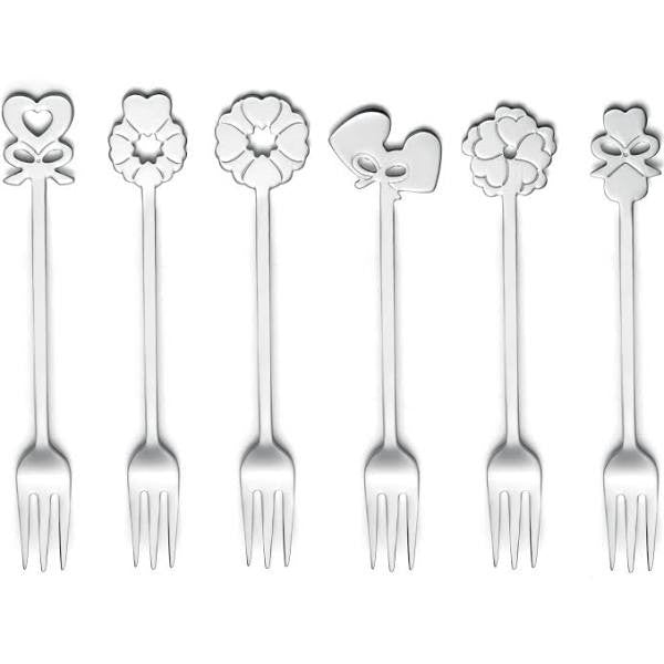 Set of 6 Dolce Love Guzzini forks