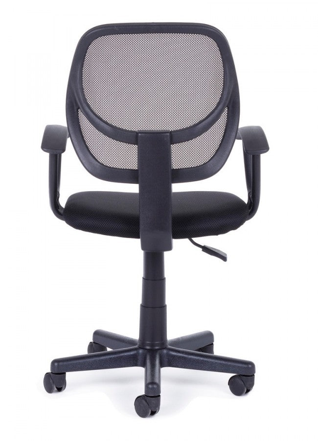 Black office chair with Bizzotto armrests