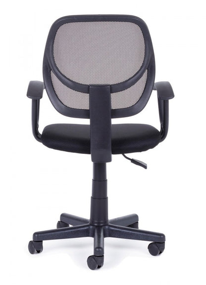 Black office chair with Bizzotto armrests