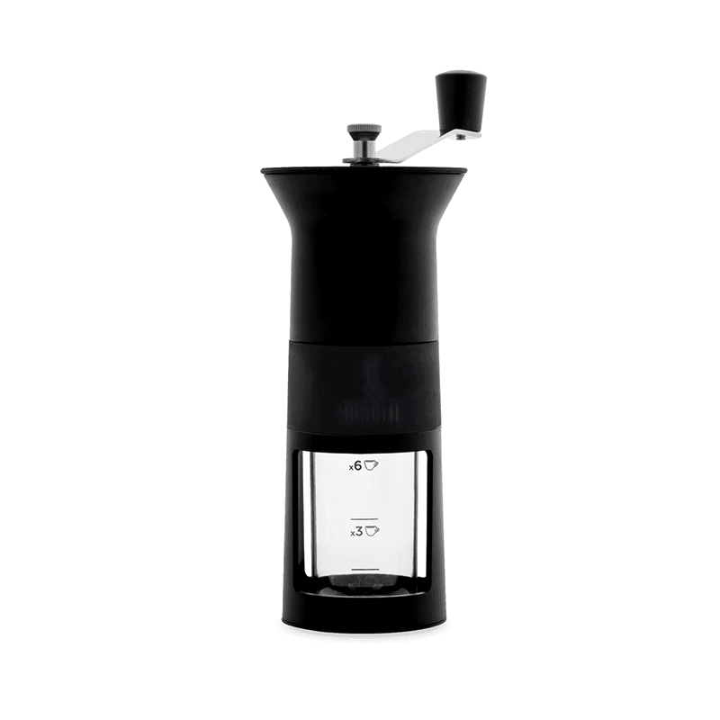 Bialetti 04-Dcdesign03 Kaffeemühle, elektrische Kaffeemühle, Schwarz