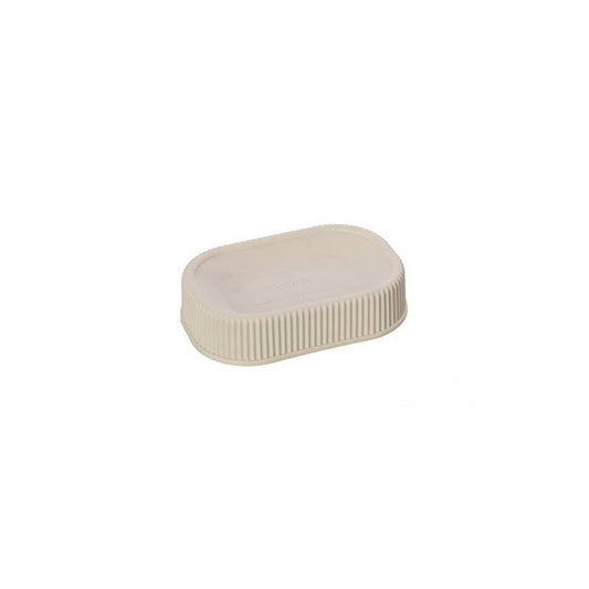 White cream colorado plastic soap dish